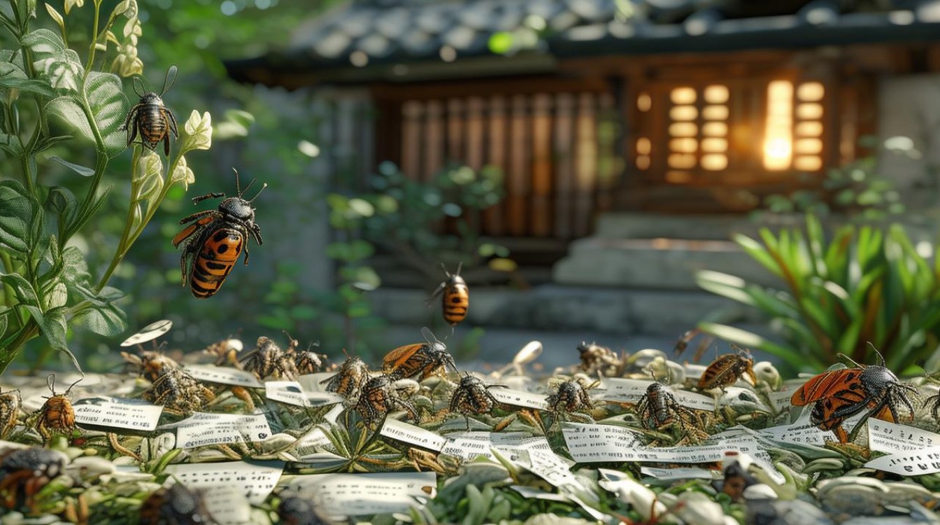 日本虫子吃药材