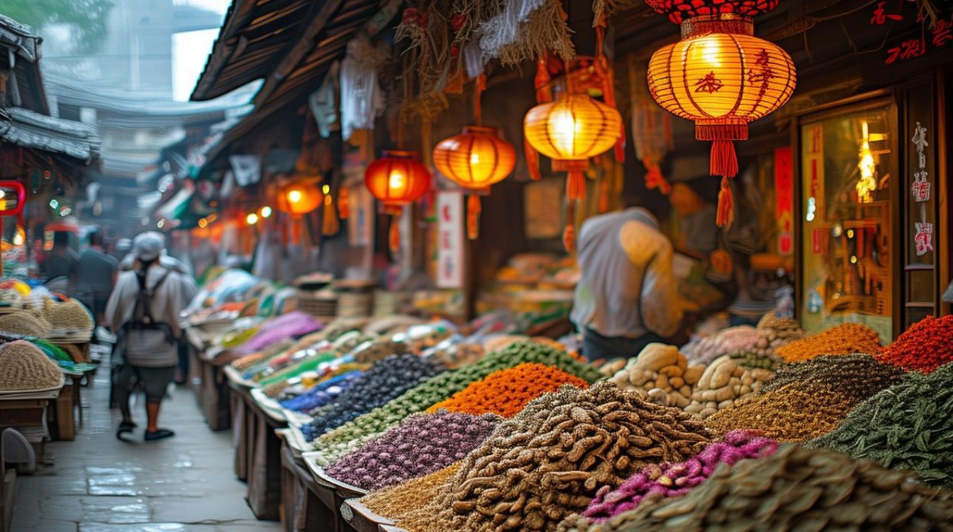 蕲春县中草药交易市场