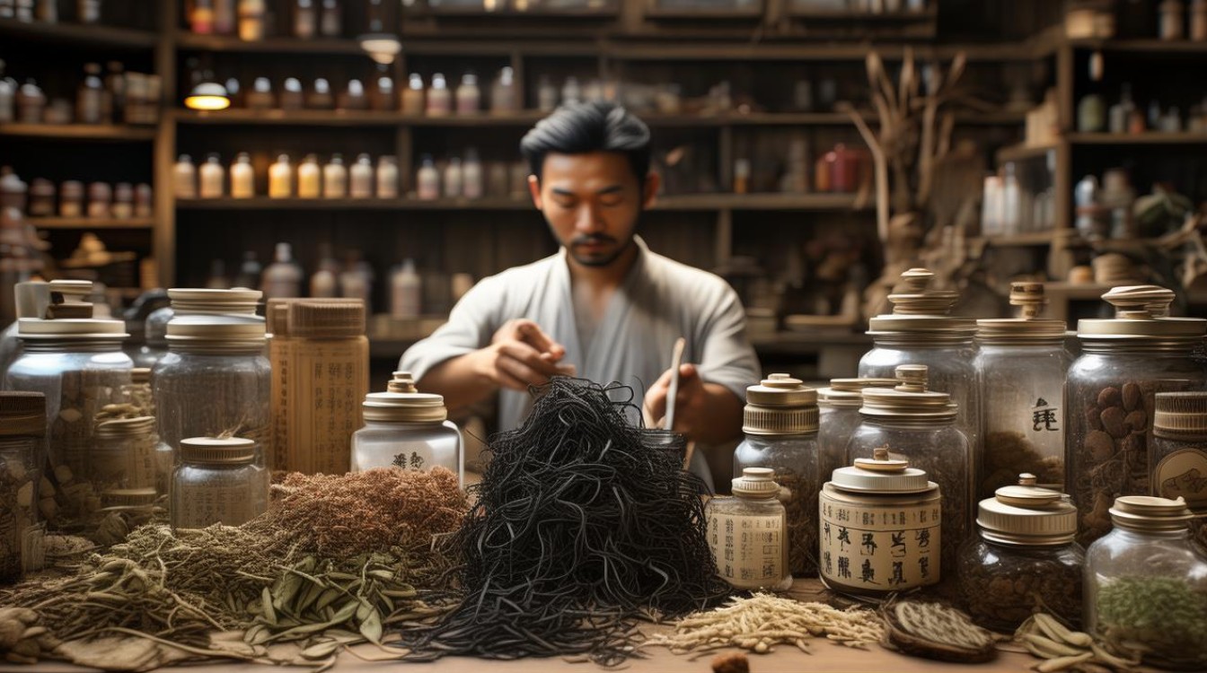白发变黑的中草药方