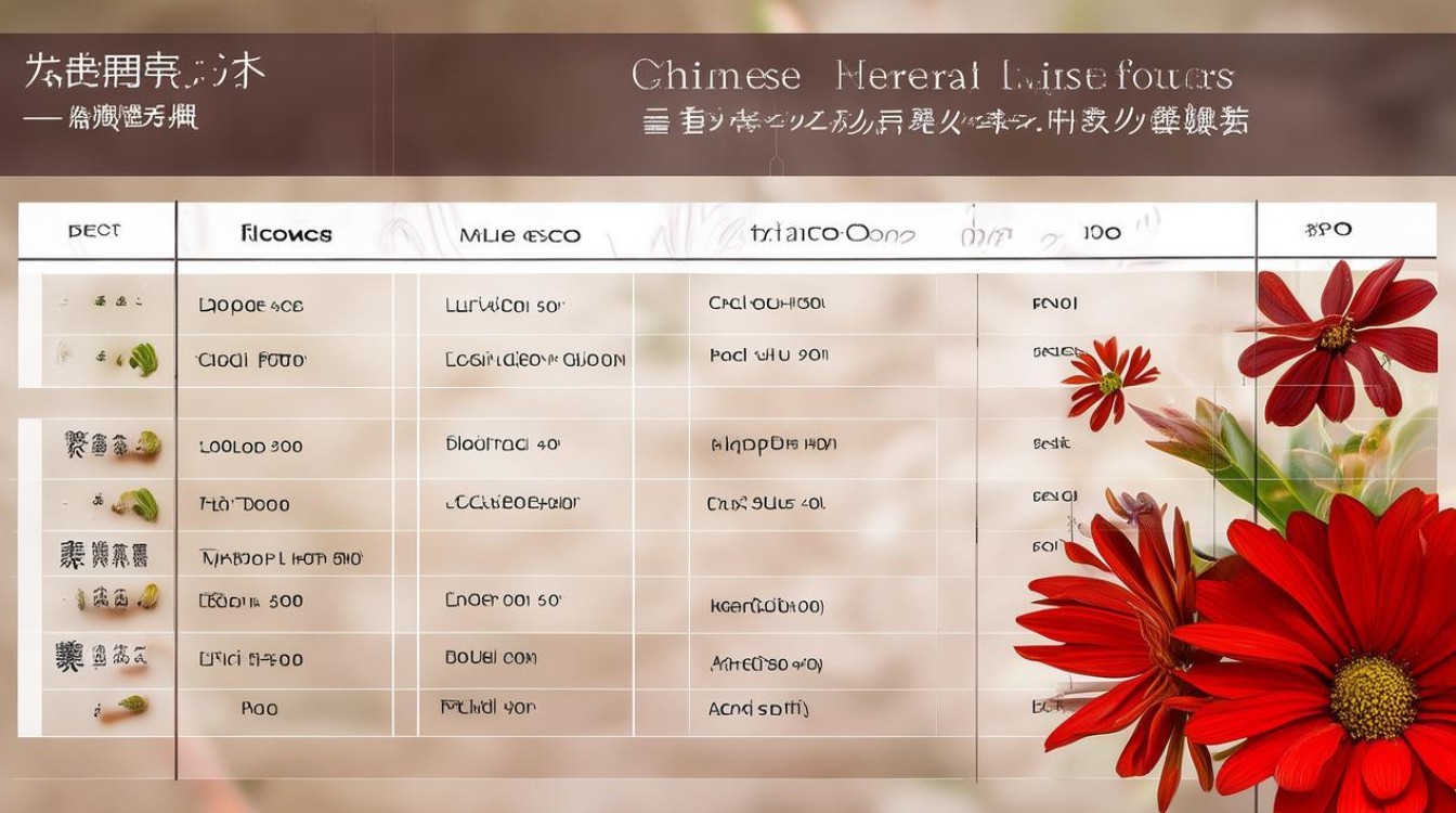 中草药红花的价格表