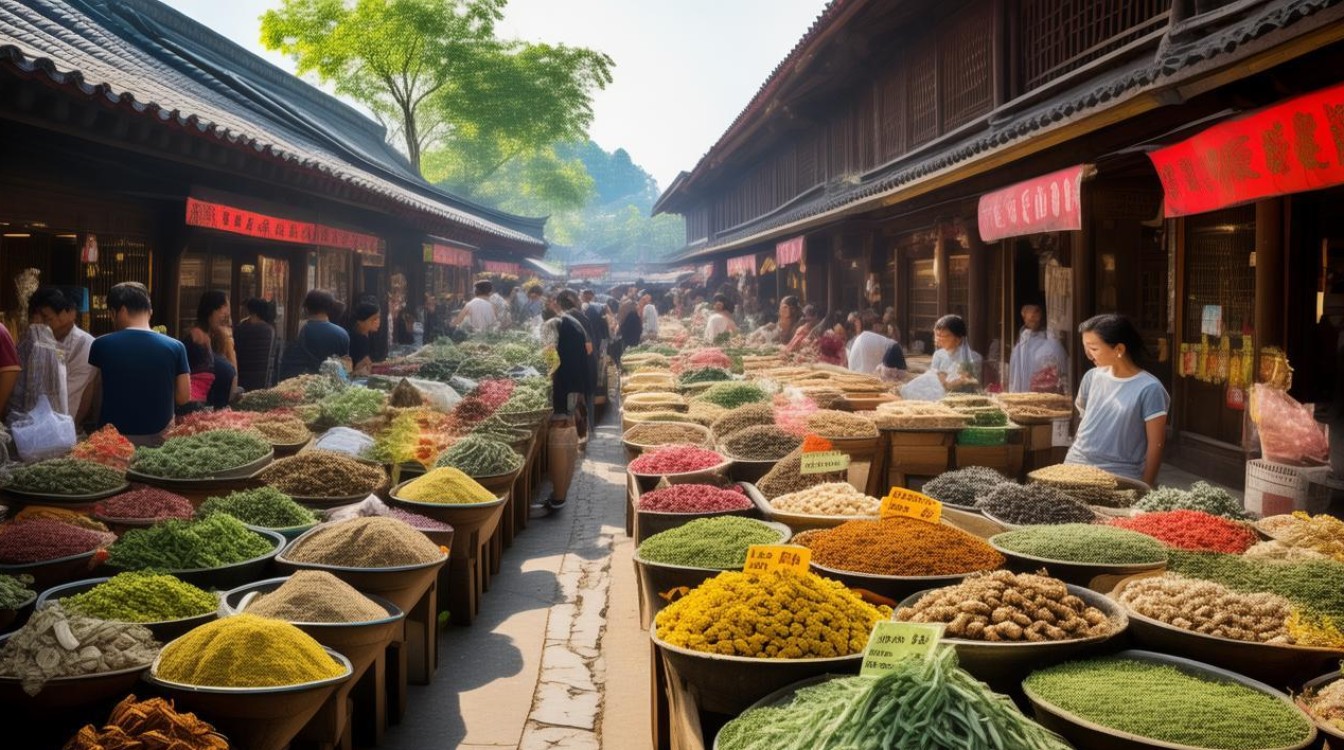 湖南中草药集散地