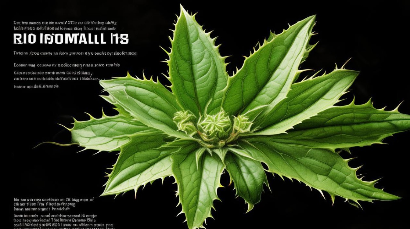 带刺的中草药叫什么图