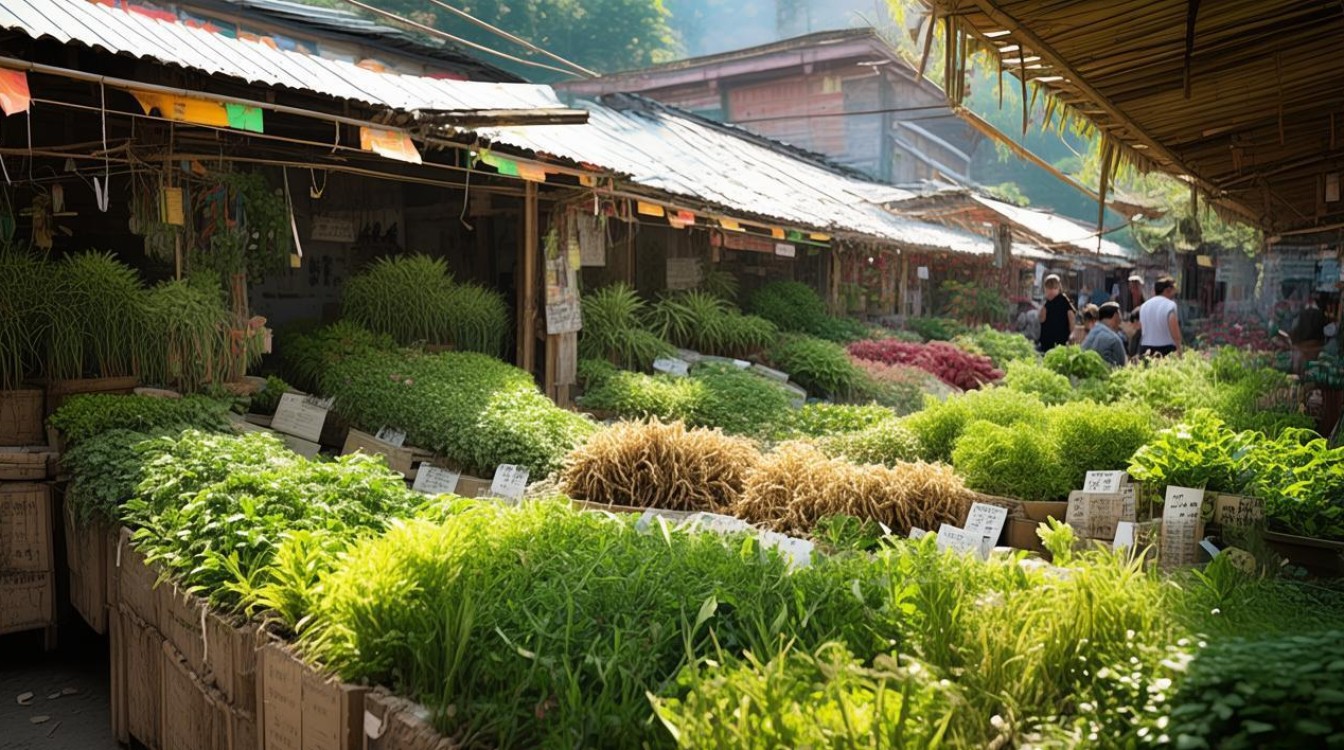 云南省中草药种苗市场