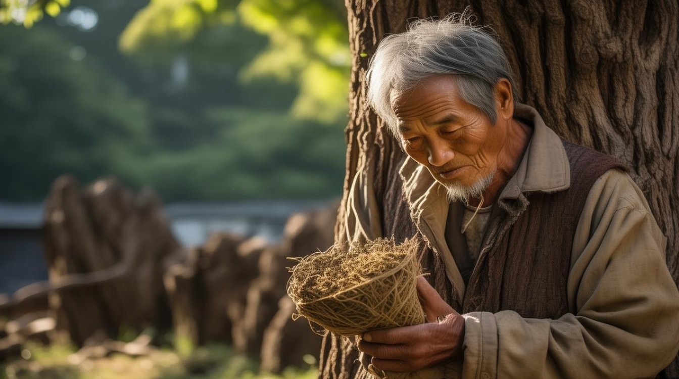 咳嗽农村中草药树图片
