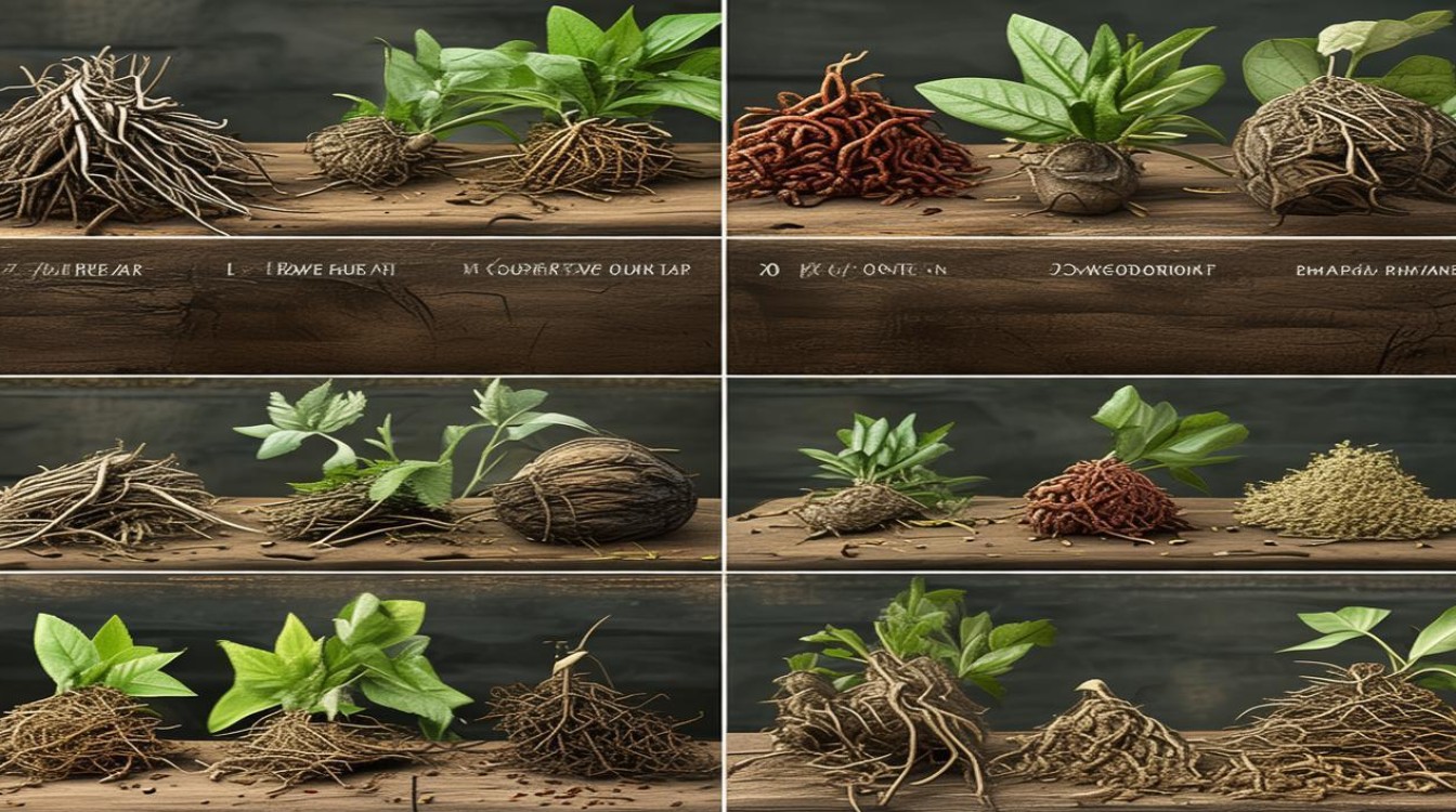常见的根茎药材