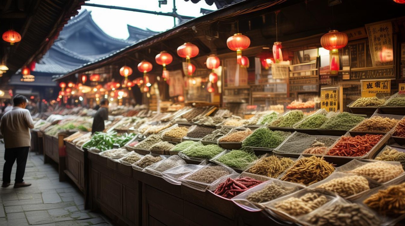 亳州药材巿场