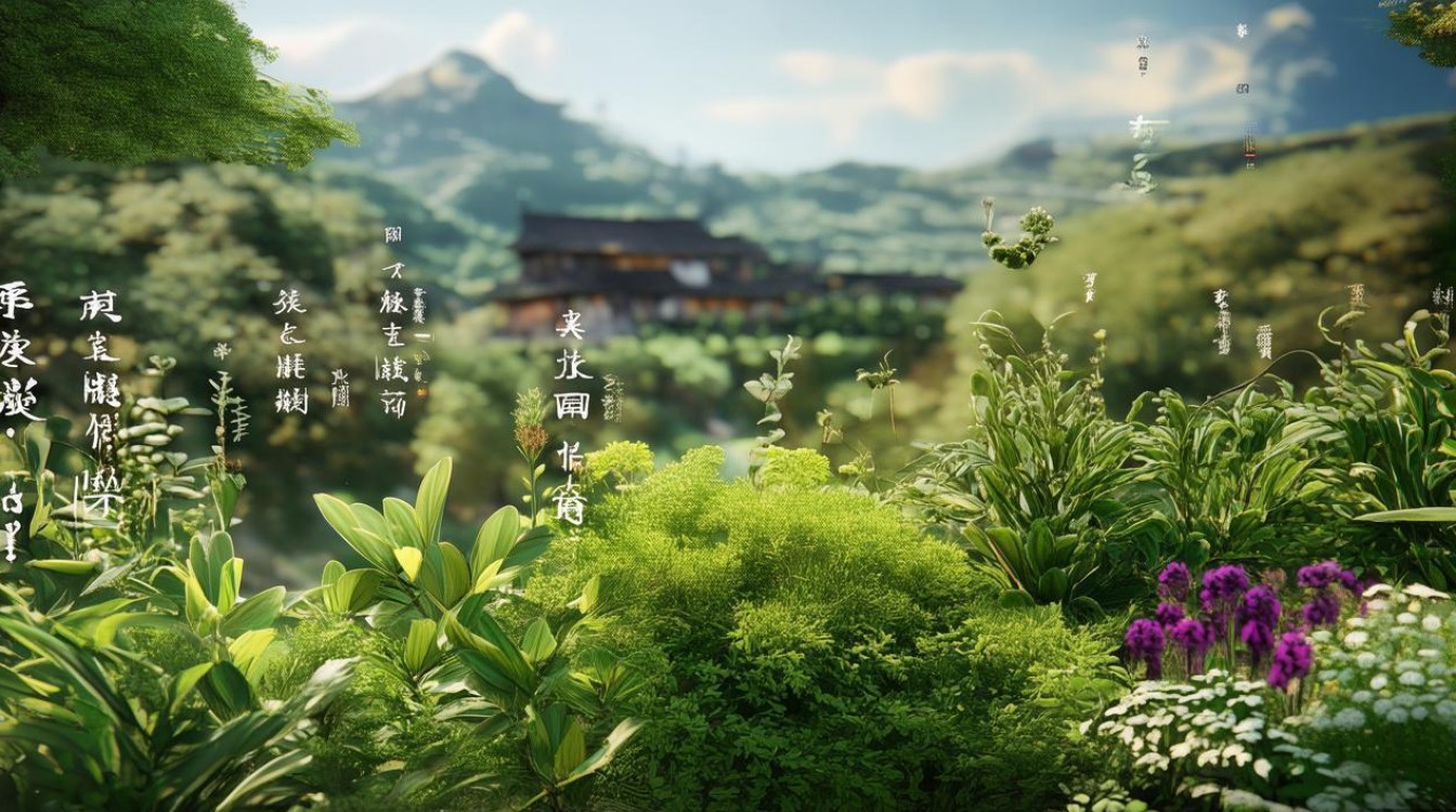 阆中野生药材
