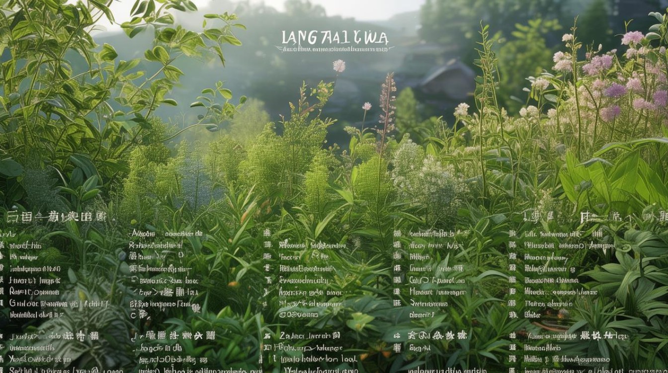 阆中野生药材
