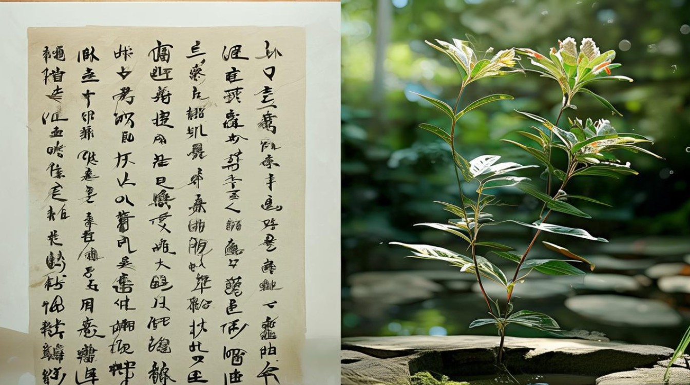 一种中草药的诗词