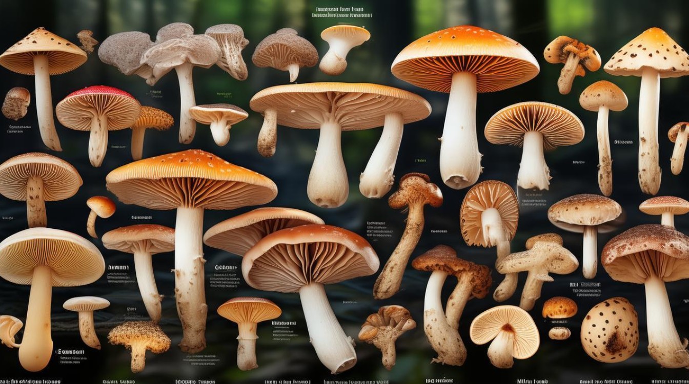 药材蘑菇图片欣赏
