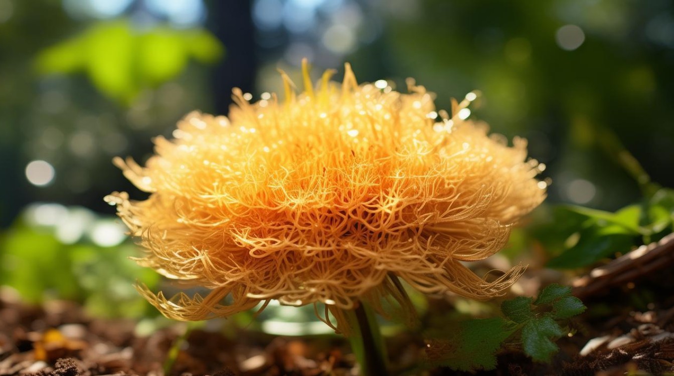 猪苓药材的花
