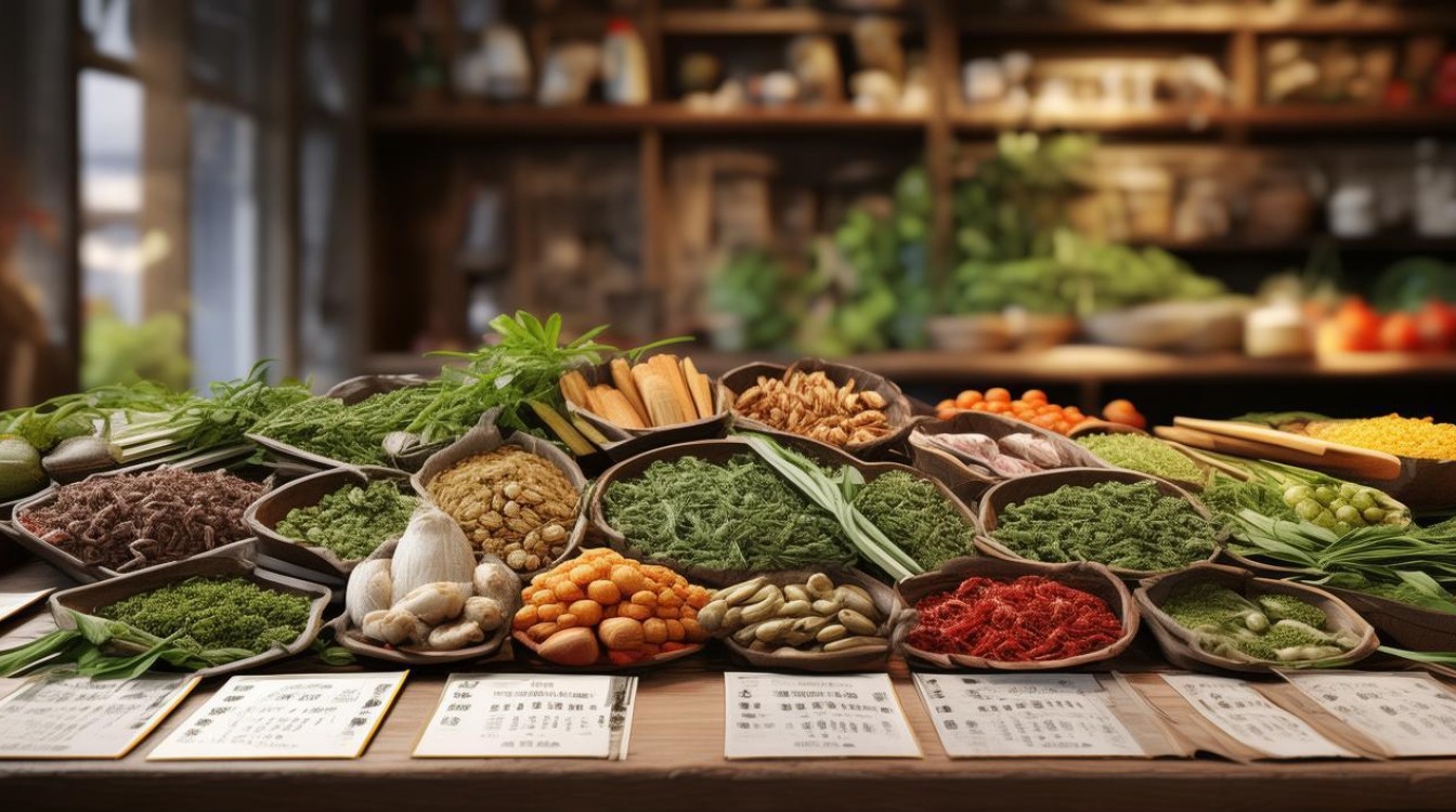 中草药在食品中的用途
