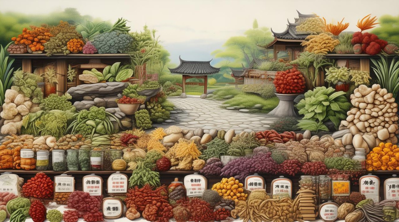 中国的中草药名字大全