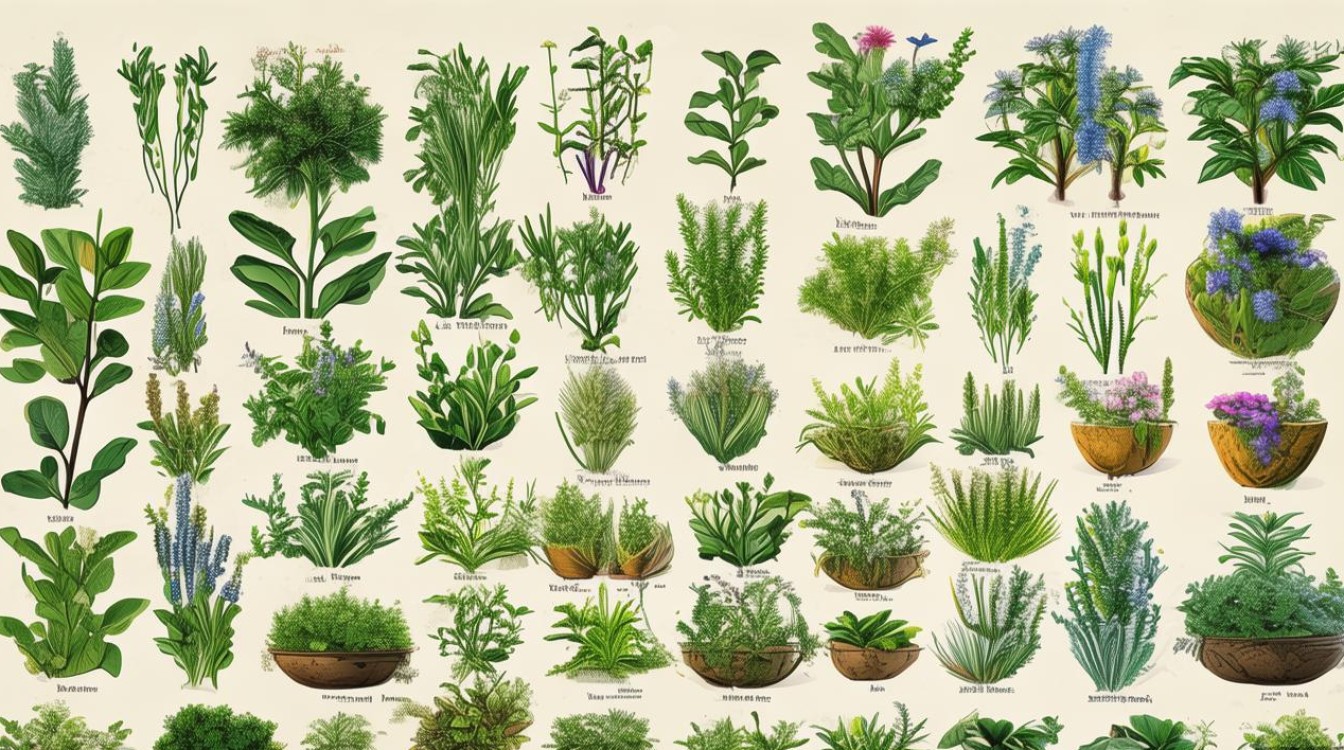 家种药材图片大全