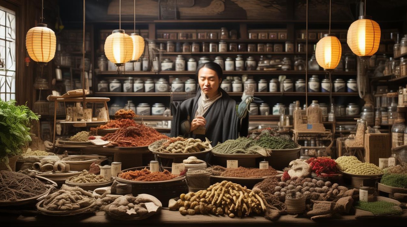 安国中的药材