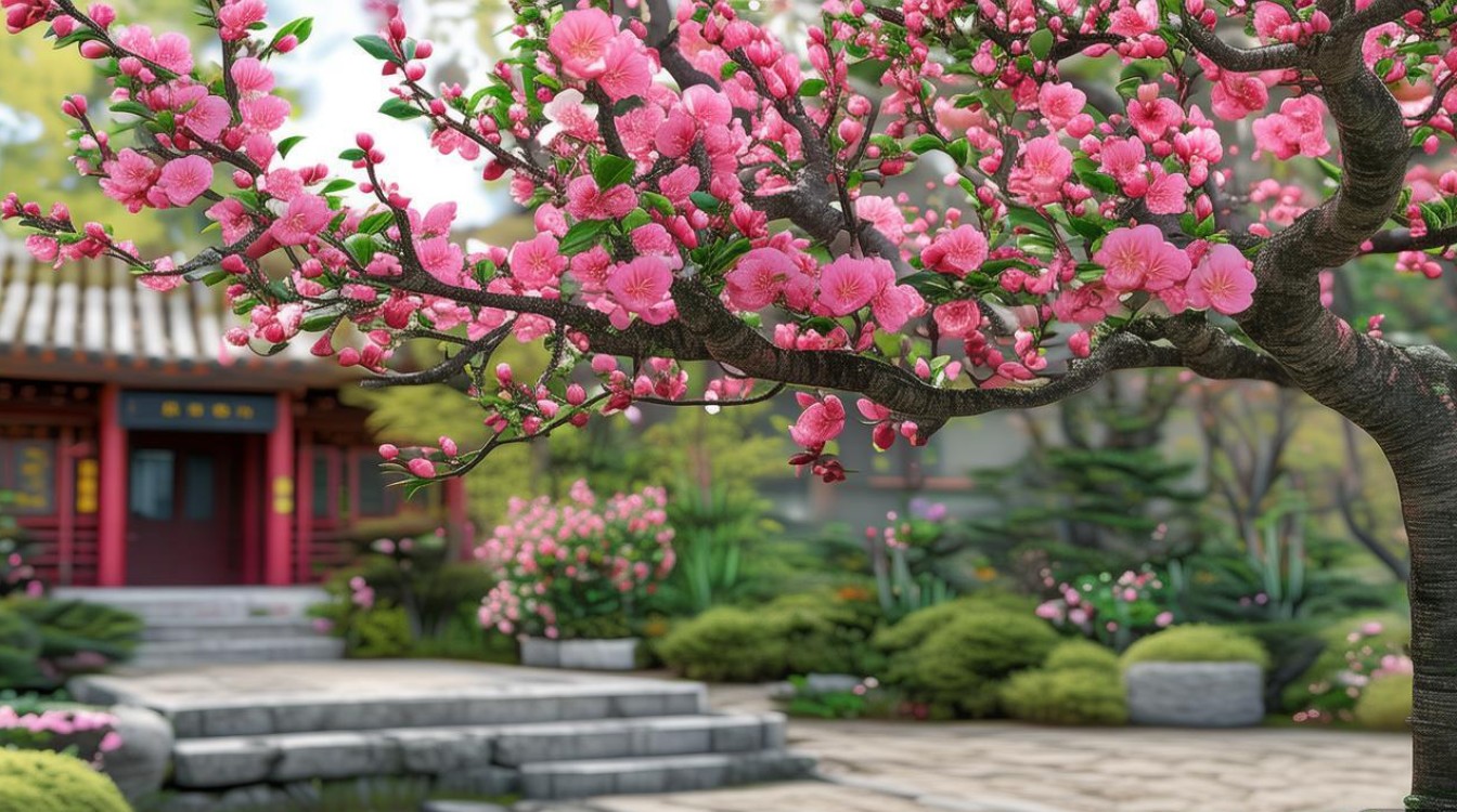 中药材桃花