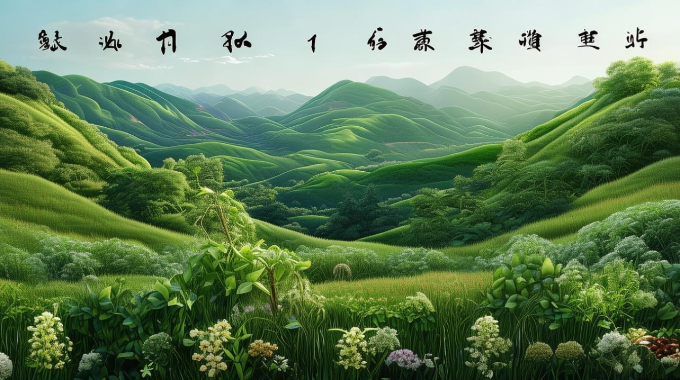 青山苦药材图