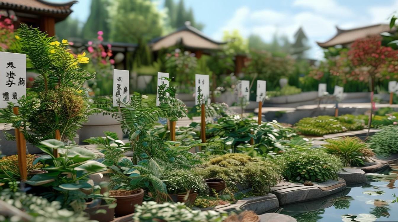 盘安药材苗