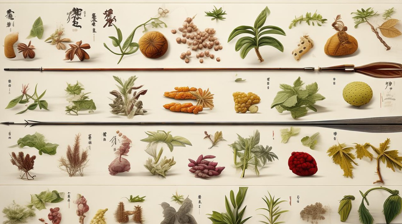 一支箭中草药图