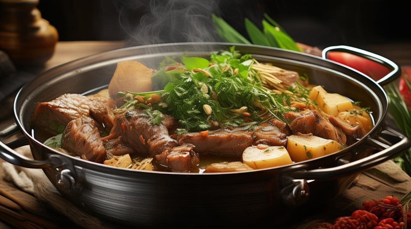山药排骨药膳药材