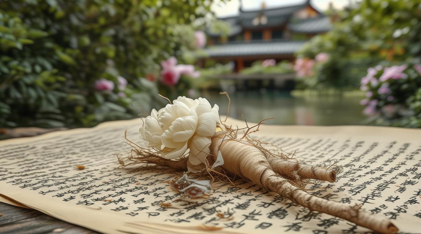 白芍药材典故