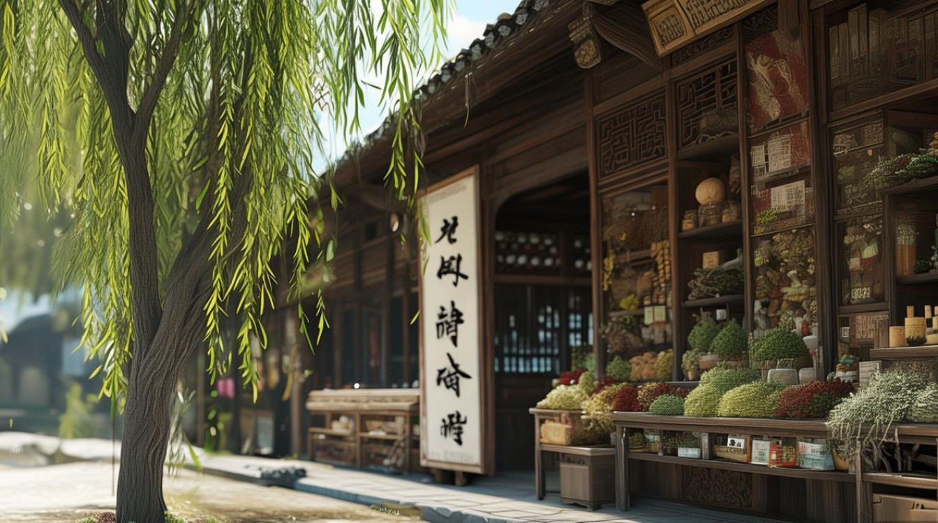 药材风摆柳