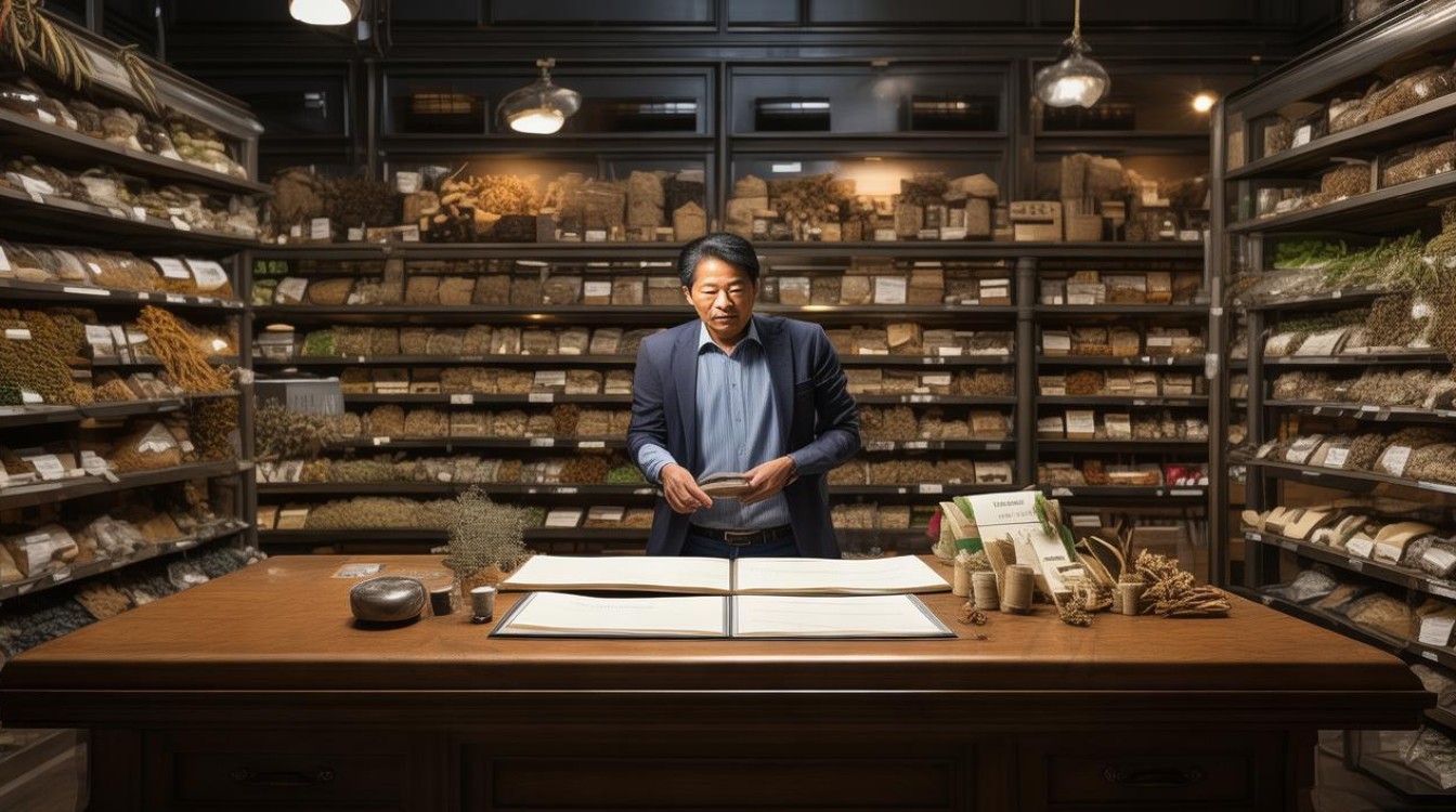 大型药材收购商