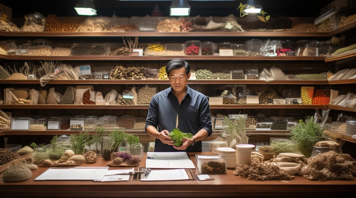 大型药材收购商