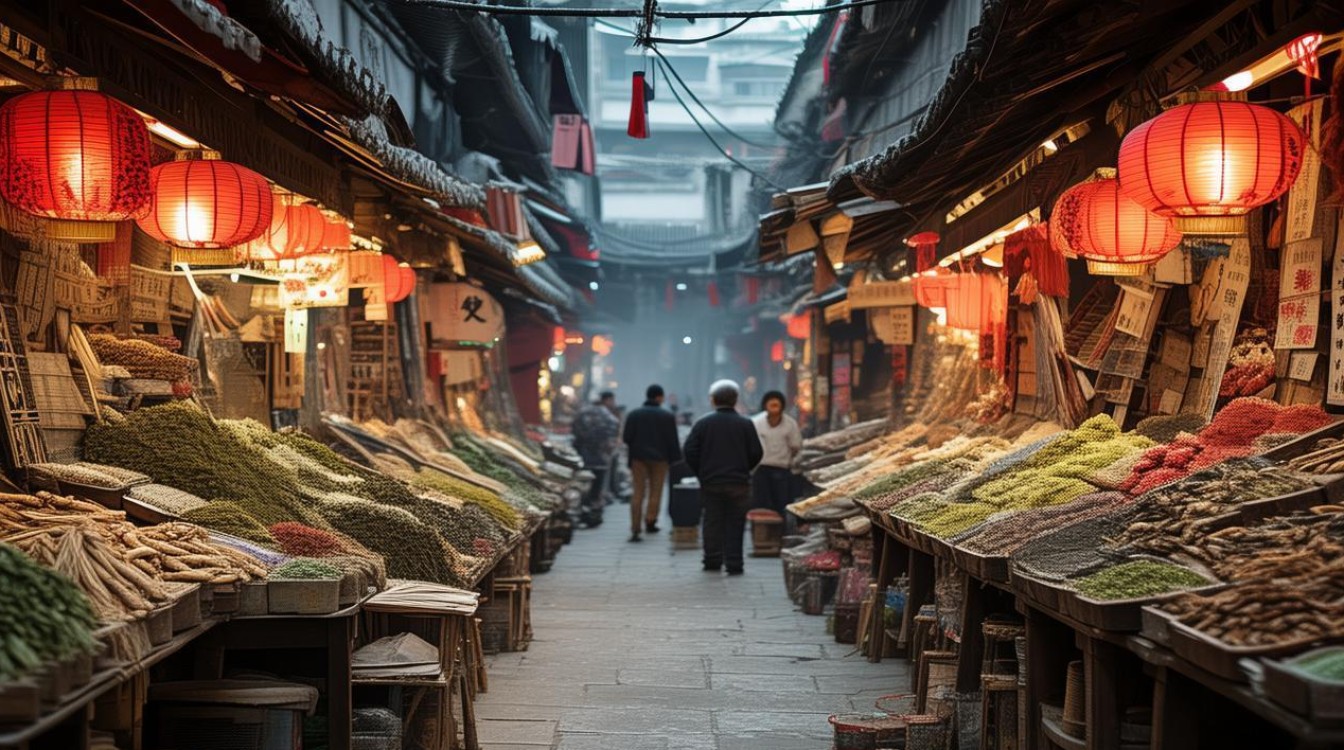 西安药材市场分布