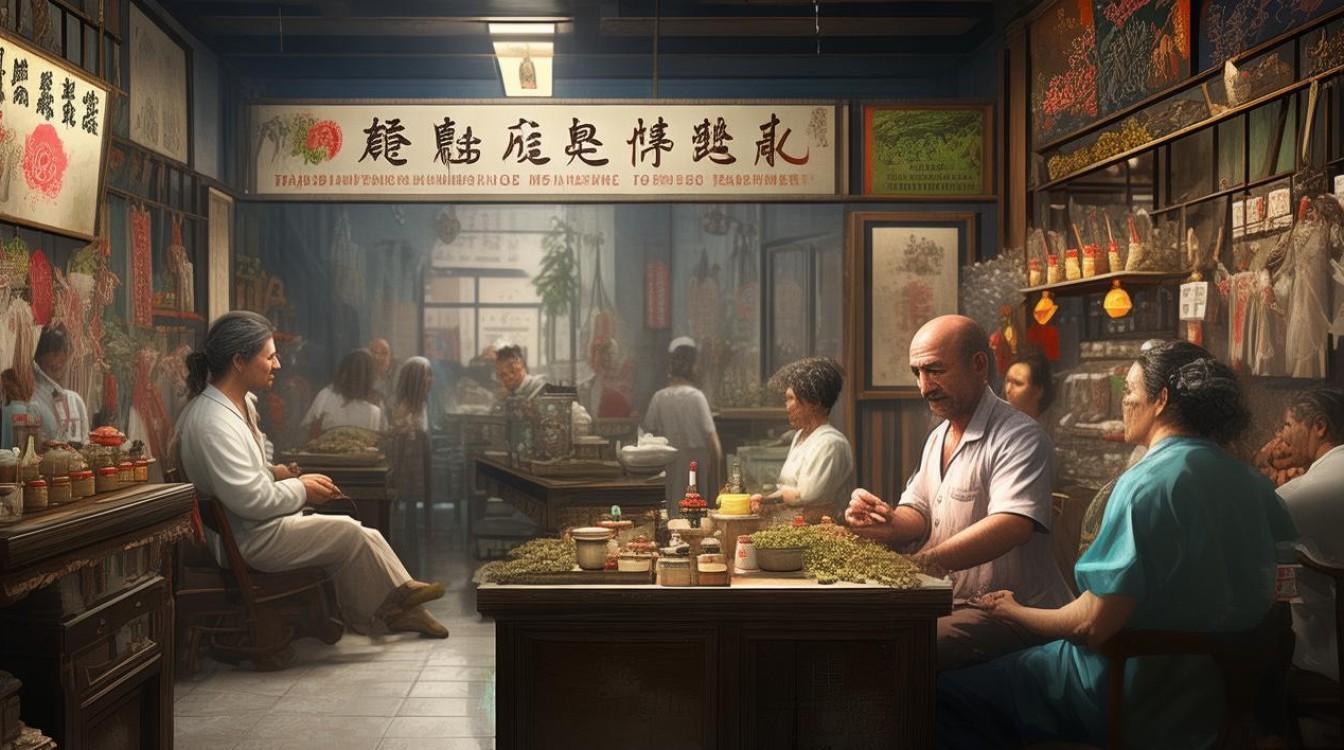 嘈杂的中医治疗