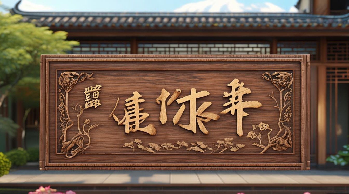 送经营中草药的牌匾
