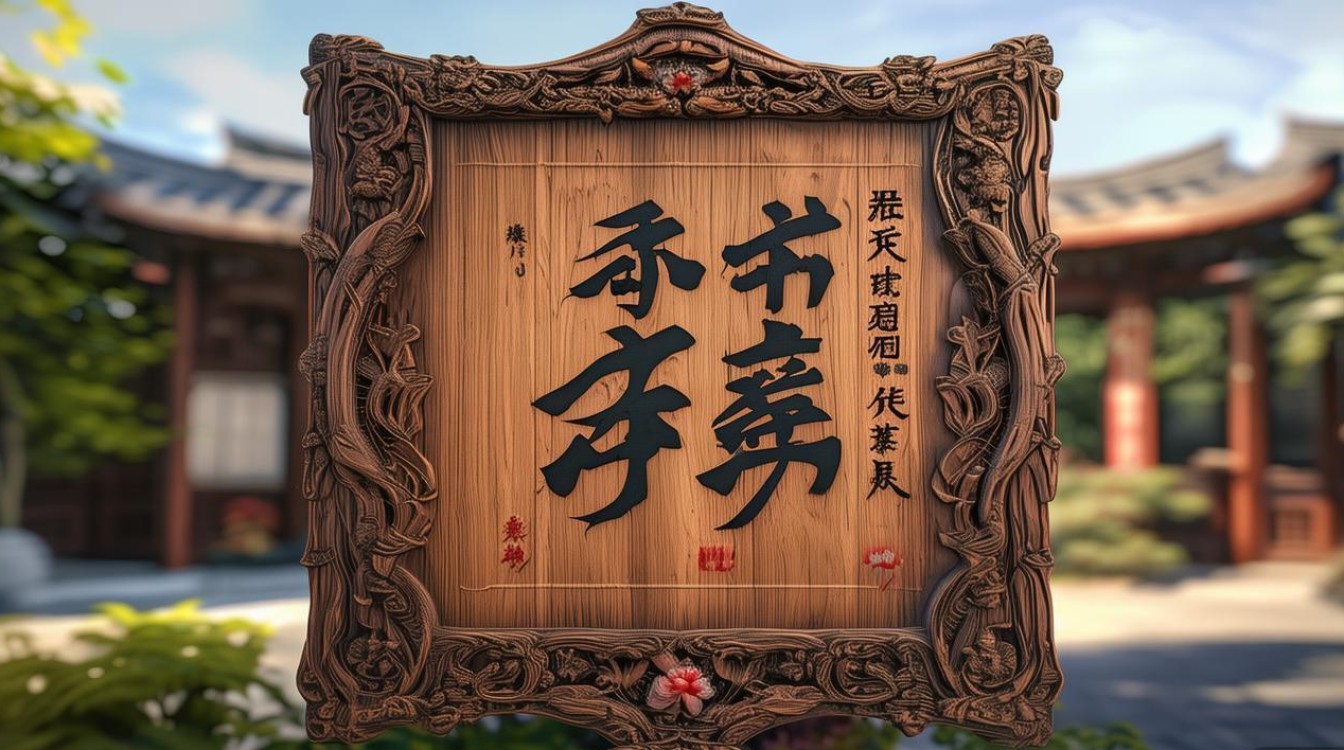 送经营中草药的牌匾