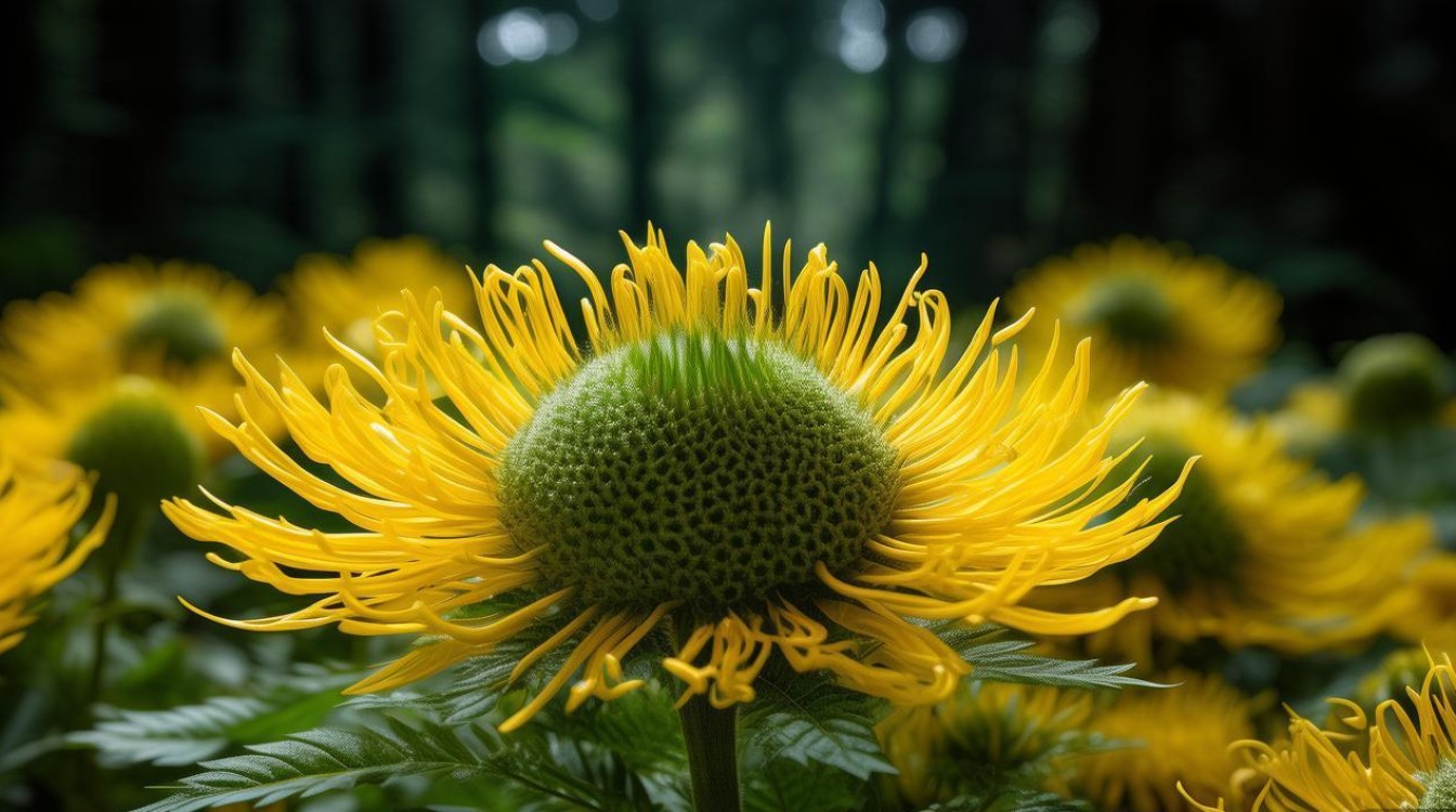 狼毒药材花