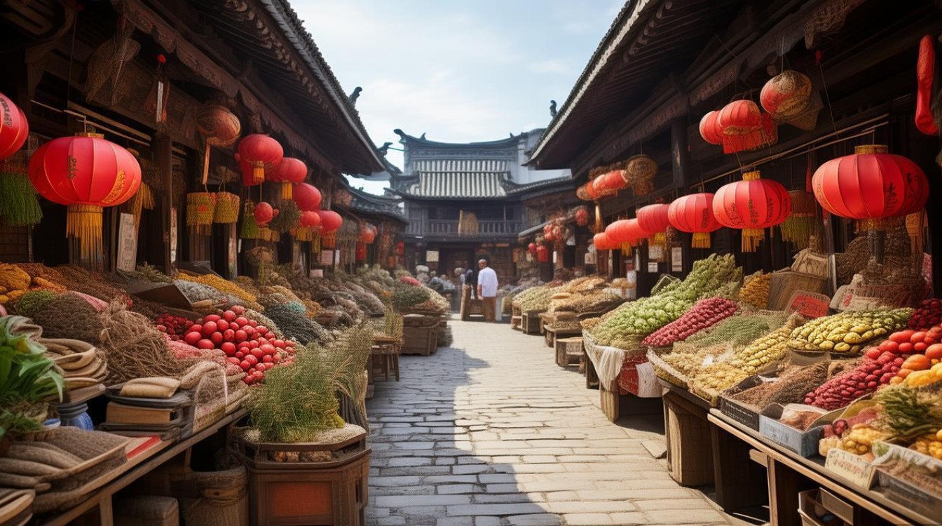 安国药药材市场