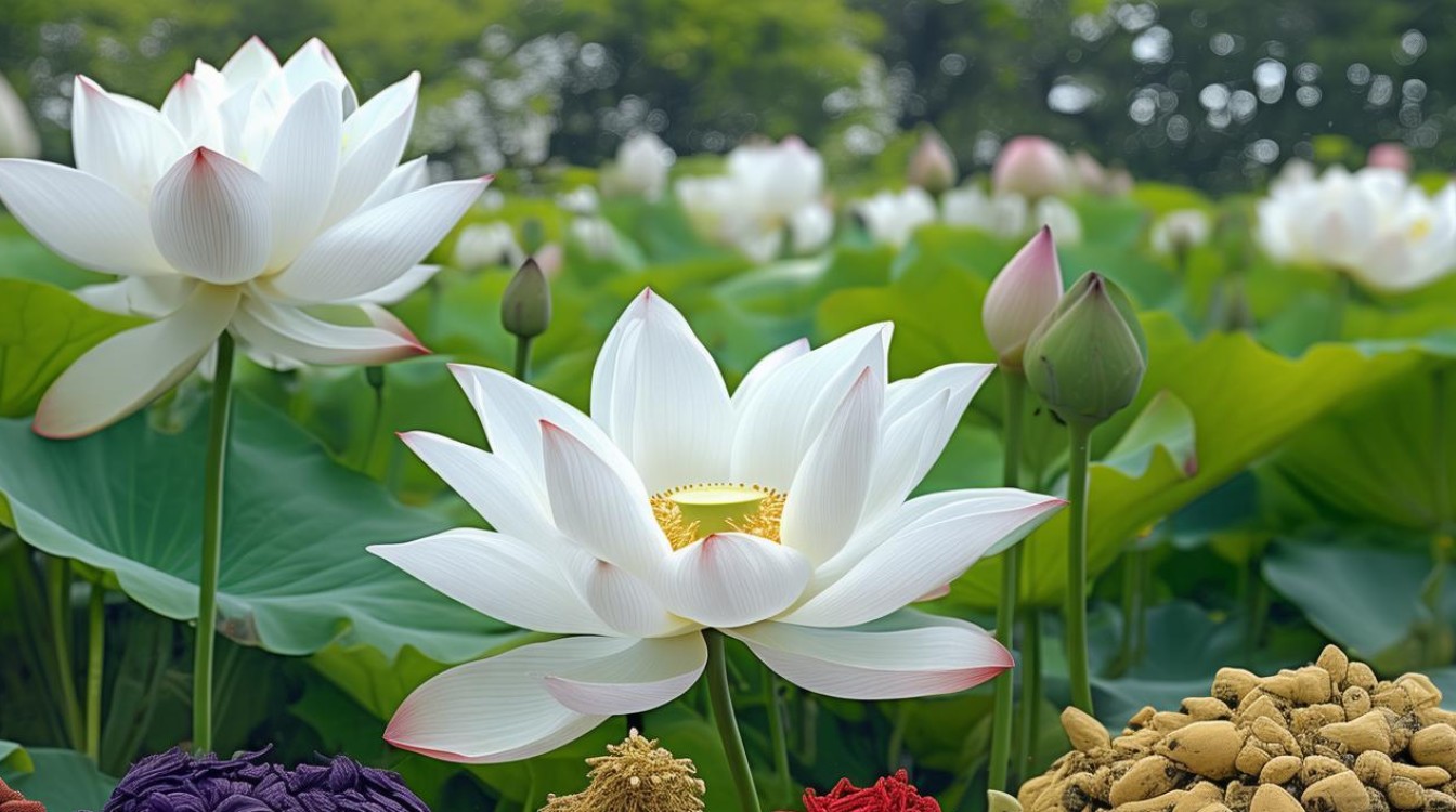 百莲荷中草药的功效
