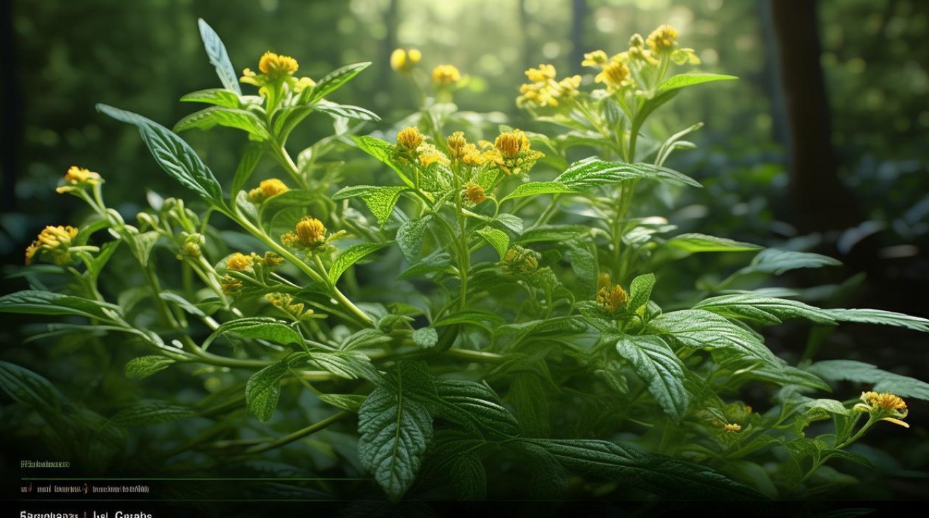药材飞来草图片