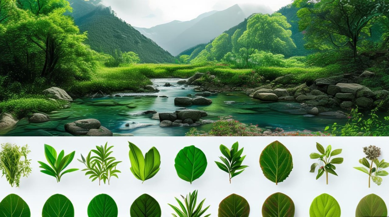 中草药上青下白