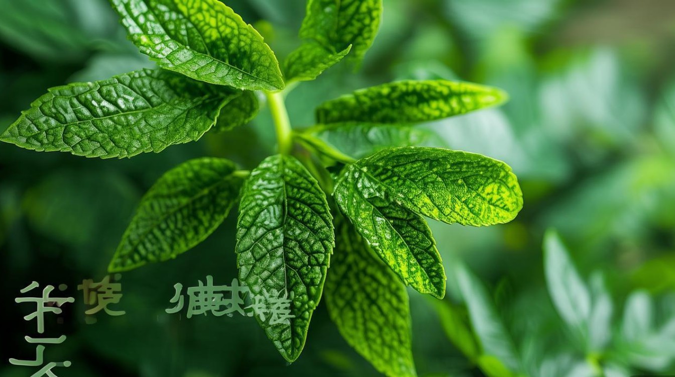 中草药有四片叶子
