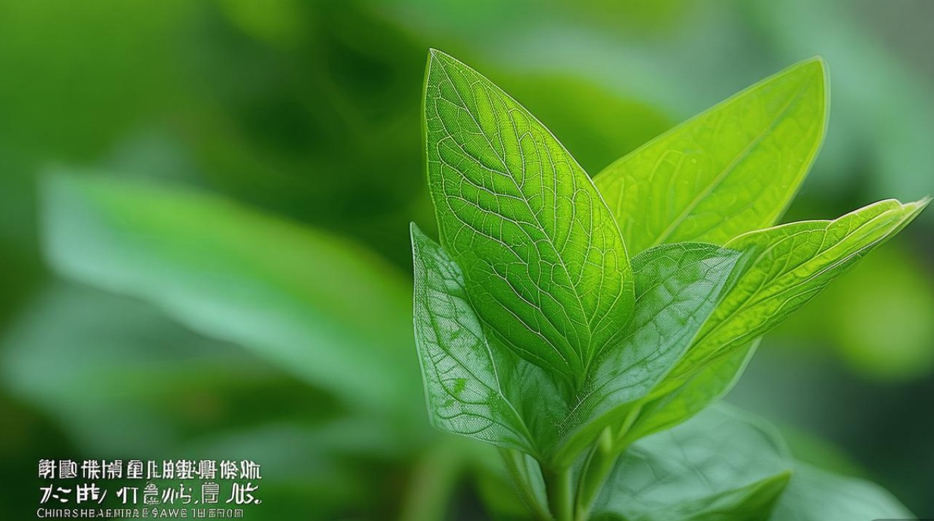 中草药有四片叶子