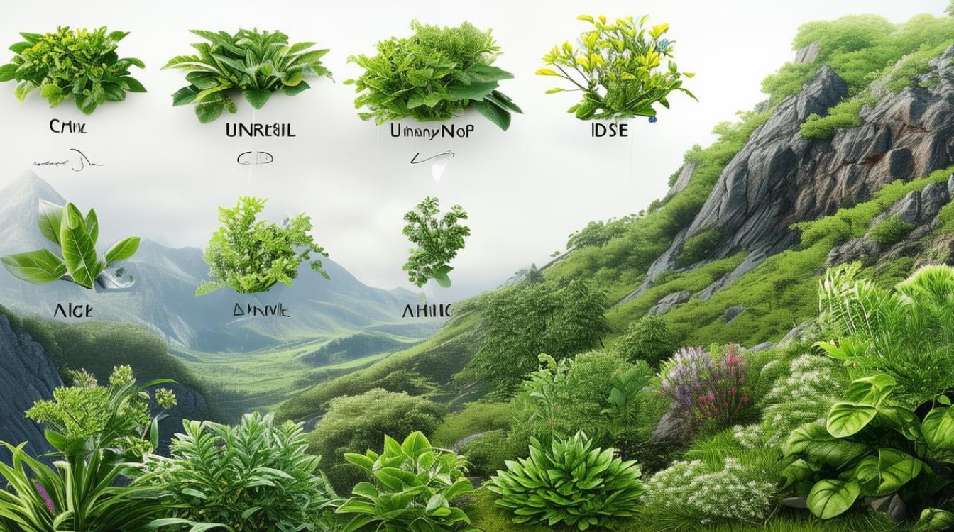 山上常见药材图片
