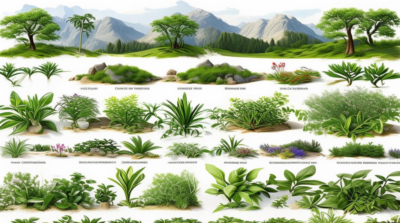 山上常见药材图片