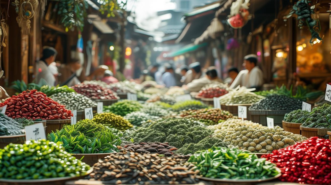 灌木药材的市场