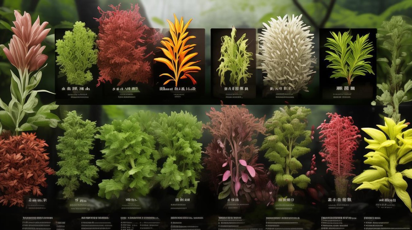 广东名贵野生中草药图