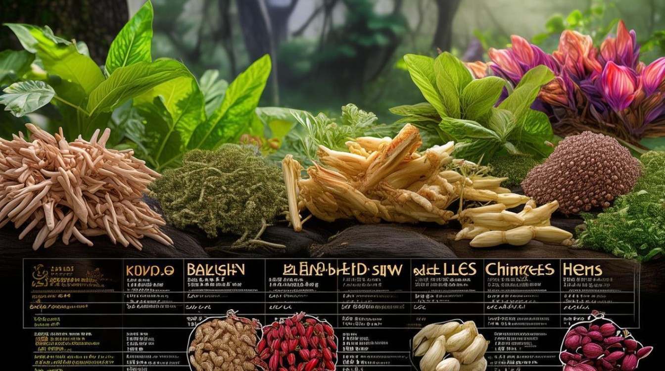 广东名贵野生中草药图