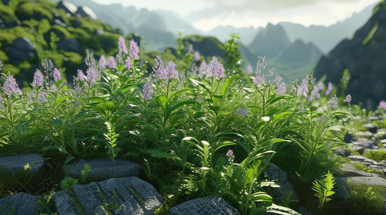 药材山马莲
