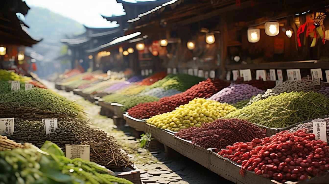通渭野药材