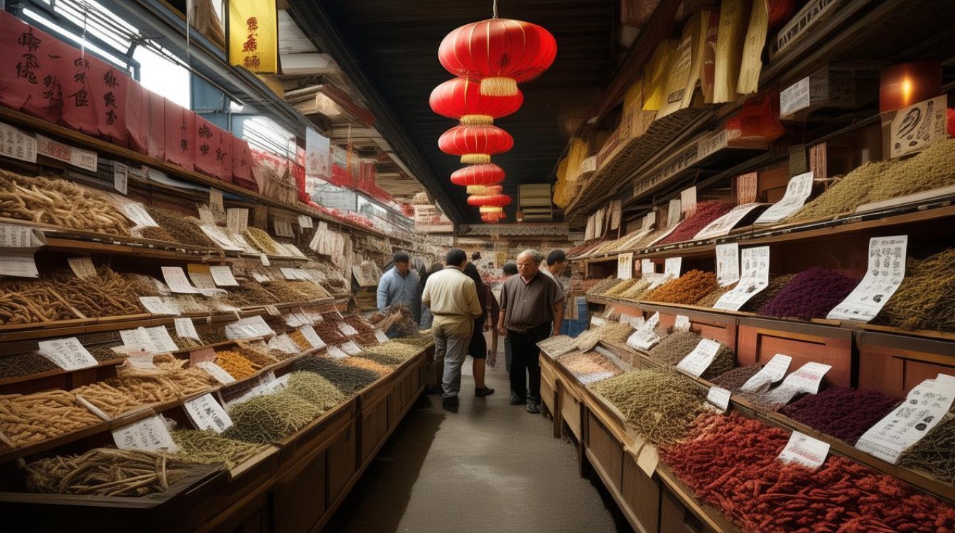 云南中草药材市场