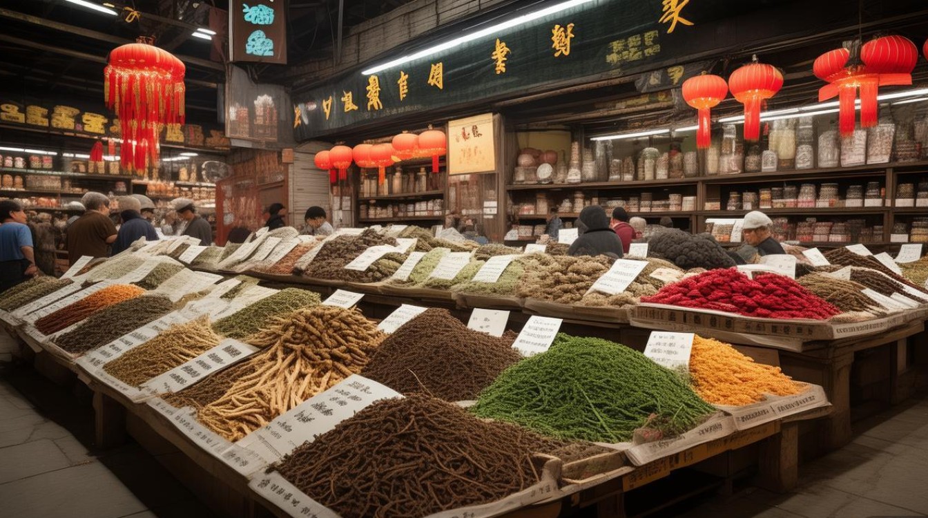 云南中草药材市场