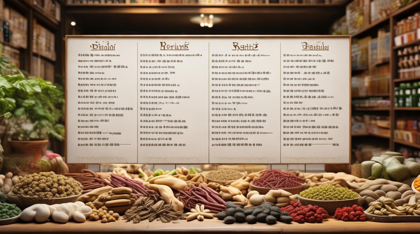 中草药功效以及副作用