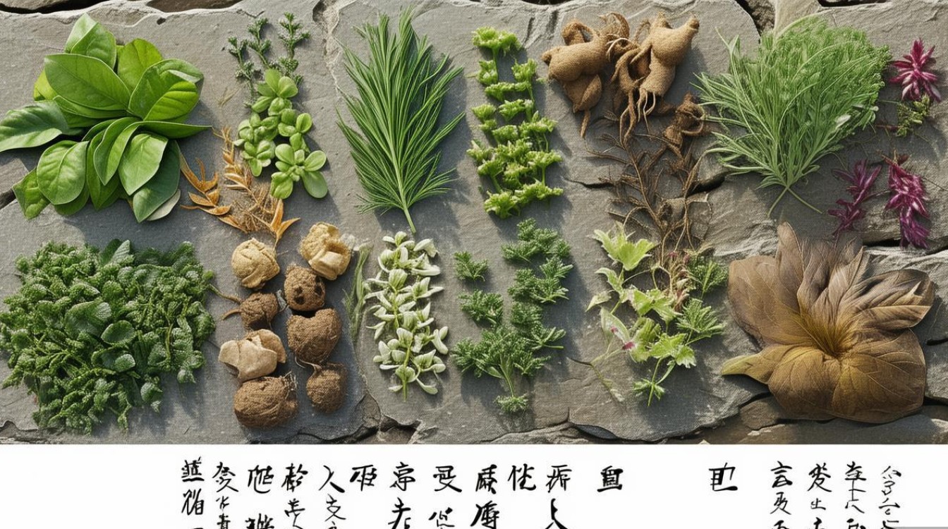 中草药石上隅图片